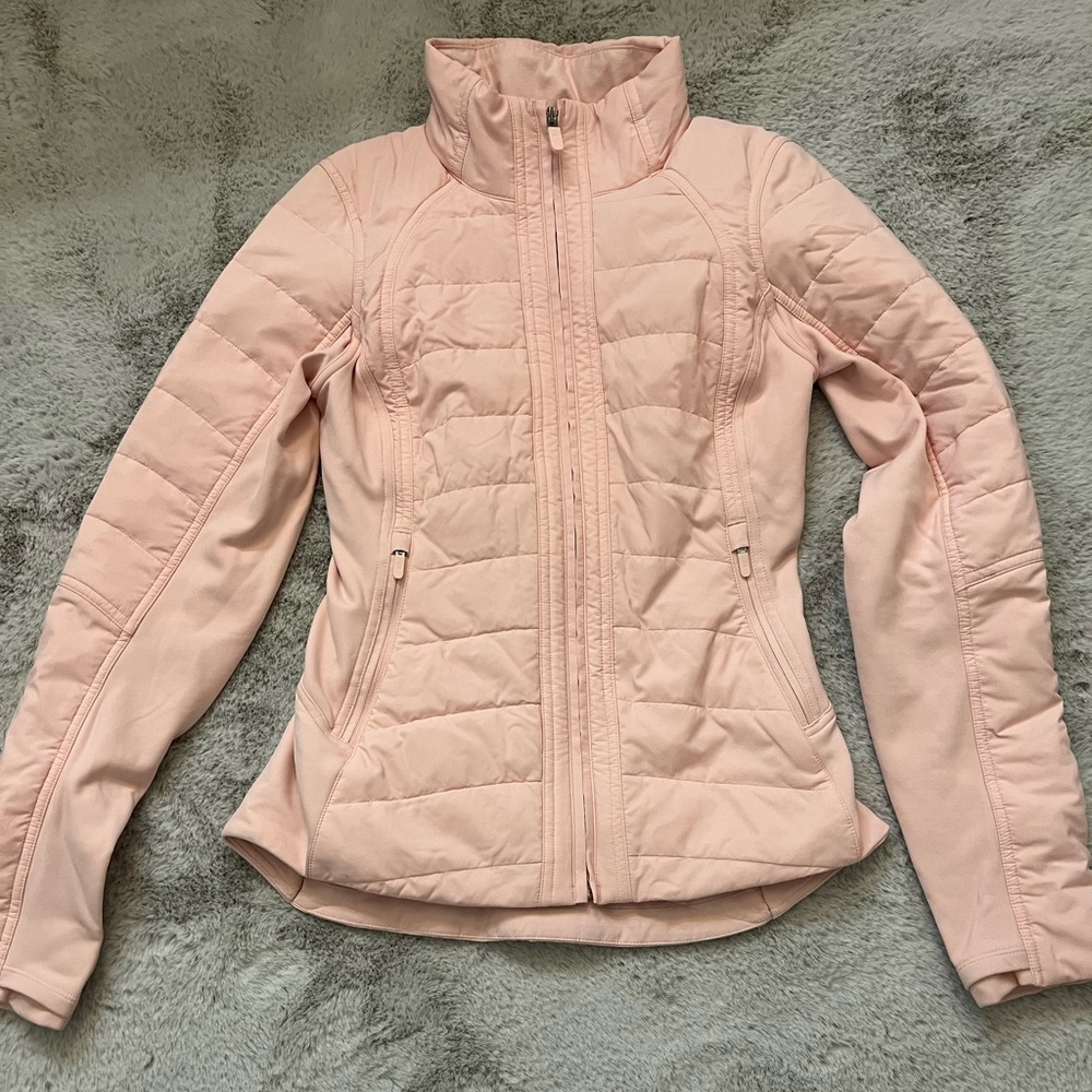 Lululemon jacket light pink